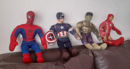 Muñecos Marvel Avengers Originales X4 