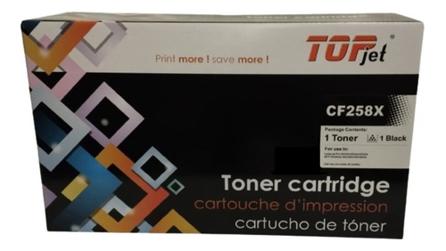 Toner Comp 10.000 Copias Cf-258x Con Chip P/ M404 M428