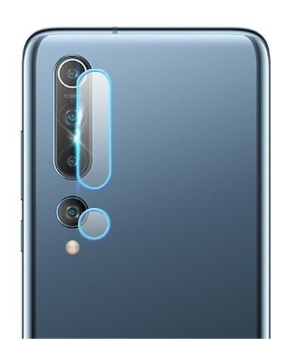 Imagem 2 de 3 de Película De Câmera Traseira Xiaomi Mi 10 Tela 6.67