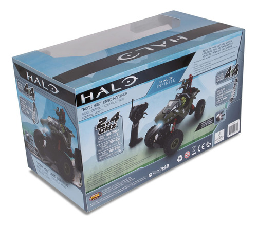 Vehículo Rc Halo Infinite Warthog Rock Hog 2.4 Ghz