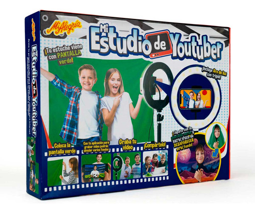 Mi Estudio De Youtuber De Mi Alegría Con Envio Gratis!
