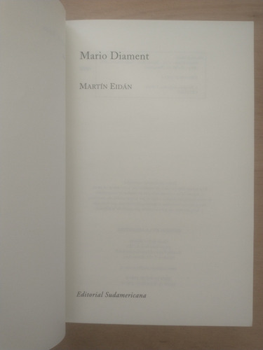 Martín Eidán - Mario Diament (Usado)