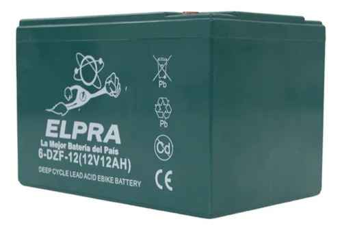 Bateria Elpra 12v 12ah Para Mini Moto Cuatri Electricos Derecho