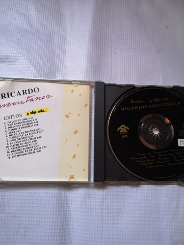 Ricardo Montaner Exitos Y Algo Más Disco Compacto Original (Usado)