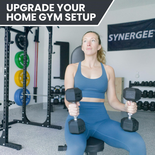 Synergee Soporte De Pared Para Banco De Pesas Construcción
