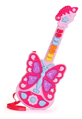 Guitarra Mariposa: Juguete Musical Para Niñas