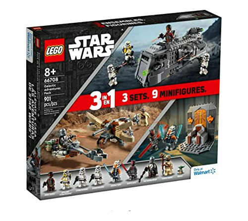 Lego Star Wars Galactic Adventures 66708, Edificio 3 En 1