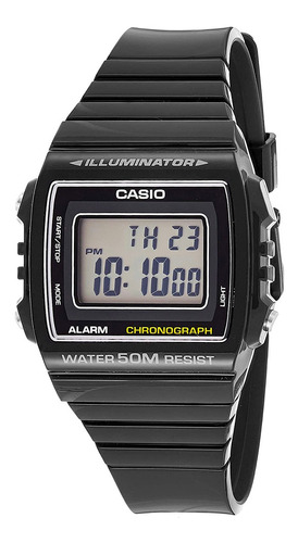 Reloj Digital Multifunción Casio W-215h Resistente Al Agua