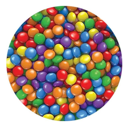 Confeito Chocolate Chococandy Colorido 1kg