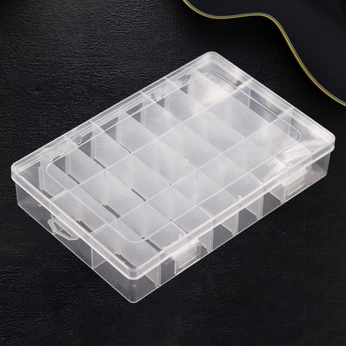 Caja De Almacenamiento De Hilo Con Compartimentos, 24