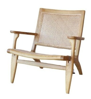 Imagen 2 de 10 de Sillon Carl Hansen Madera 1 Cuerpo Con Esterilla