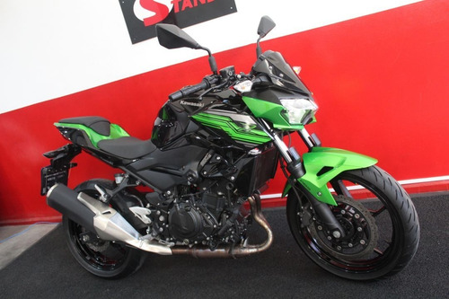 Imagem 2 de 11 de Kawasaki Z 400 Z400 Z-400 Abs 2020 Verde
