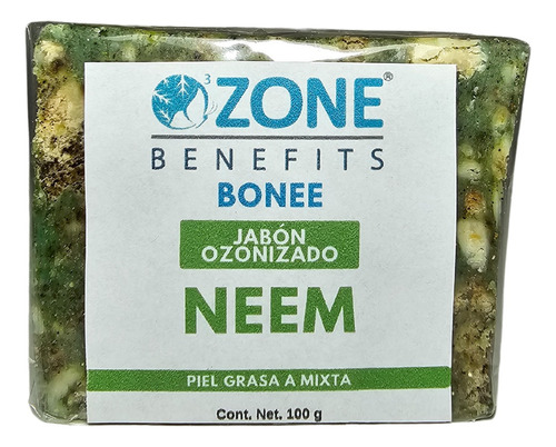 Bonee - Jabón Artesanal Ozonizado De Neem - 100 G