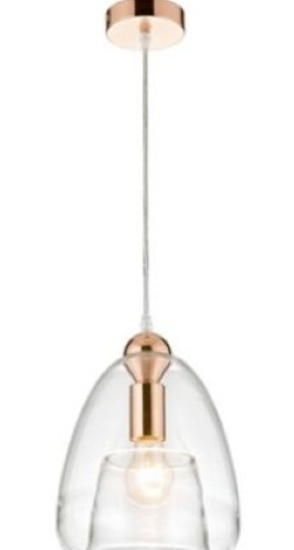 Lámpara Colgante Visby Cobre 1 Luz E27 - Telecompras Sc