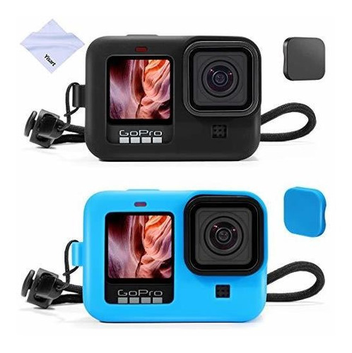 Yisau Estuche Silicona Para Gopro Hero 9 Duradera Suave