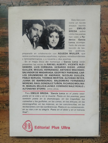 García Lorca Visto Por Los Poetas, Emilio Breda - Plus Ultra (Usado)