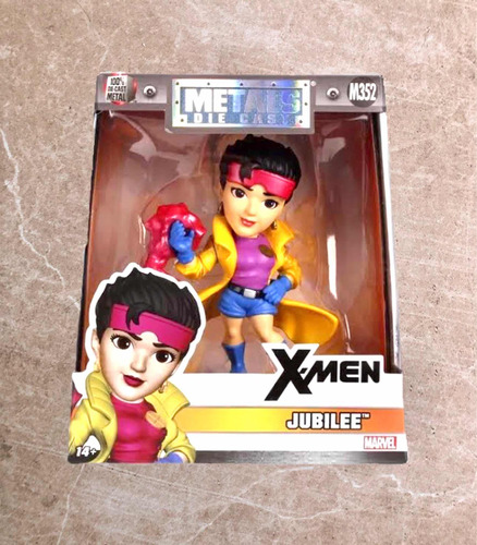 Figura Jubilee X Men 97 Marvel Die-cast 10cm Jada Metalfigs