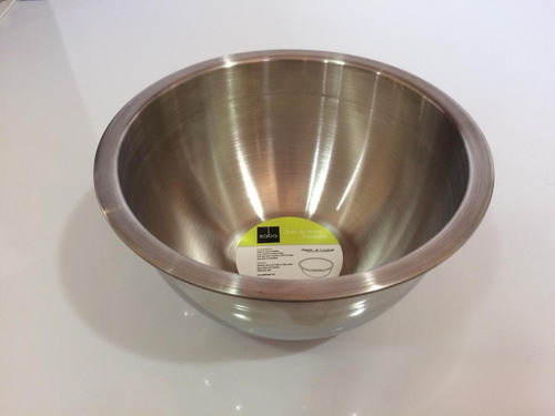 Bowl De Cocina Acero Inoxidable Saba 18 X 9 Cm.