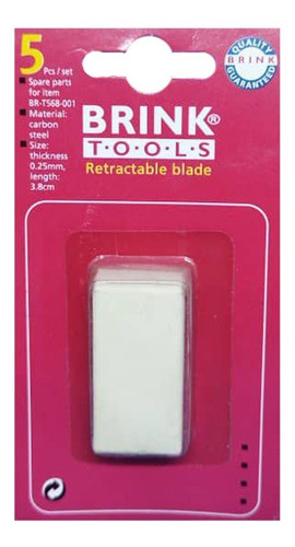 Kit De Cuchilla Raspador Escariador Repuesto Brink 2 Cajas