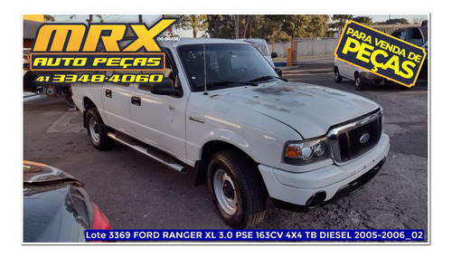 Sucata Ford Ranger R Xl 3.0 Pse 163cv 4x4 Cd Tb Diesel 2006