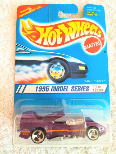 Power Rocket, Hot Wheels, Mattel, 1995, Malaysia, A757