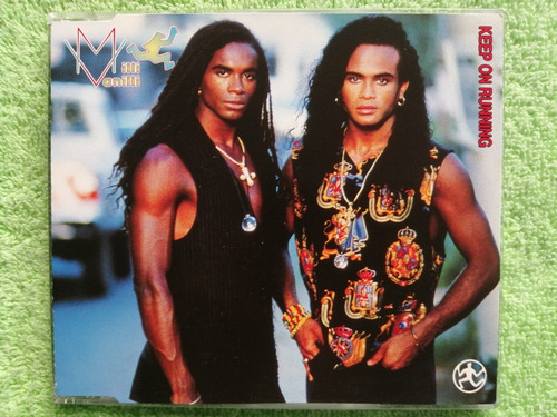 Eam Cd Maxi Single Milli Vanilli Keep On Runnin 1990 Europeo