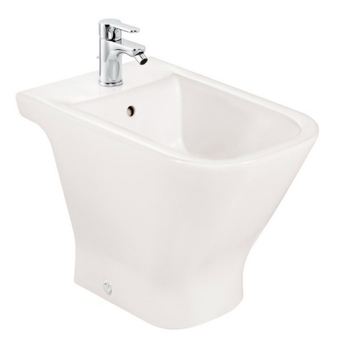 Imagen 2 de 10 de Bidet Baño Monobloque Roca The Gap 1 Agujeros Loza Blanco