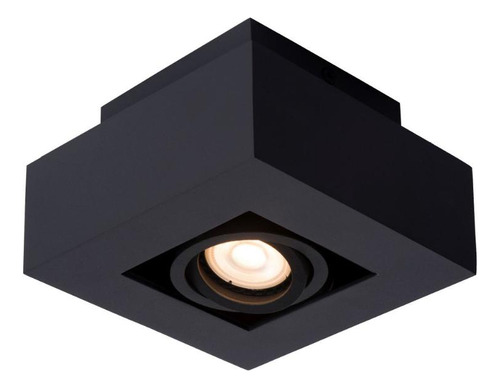 Lampara De Techo Direccional Xirax Negro Led 1xgu10