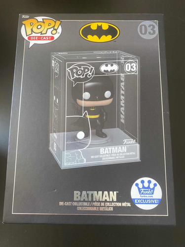 Funko 03 Batman Die-cast Collectable Exclusivo Funko Store