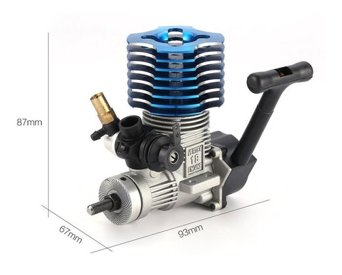 R Motor Para Rc 1/10 Hsp Hpi Redcat Nitro Coche Off-road Bug