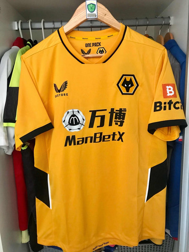 Camisa Wolverhampton 2021/22 Wolves (Usado)