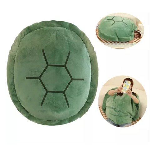 1×60cm Almohada De Concha De Tortuga Cojín Perezoso Muñeca