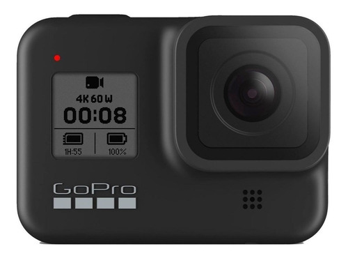 Cámara GoPro Kit de Hero8 4K CHDRB-801 NTSC/PAL black