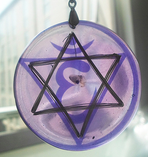 Dije Orgonita Activador 6° Chakra Ajna 5.5 Cms Metayantra