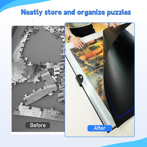 All4jig Carpeta Extra Grande Para Guardar Puzzles...