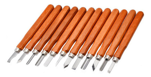 Juego De Herramientas Para Tallar Madera Diy 12 Unid/set
