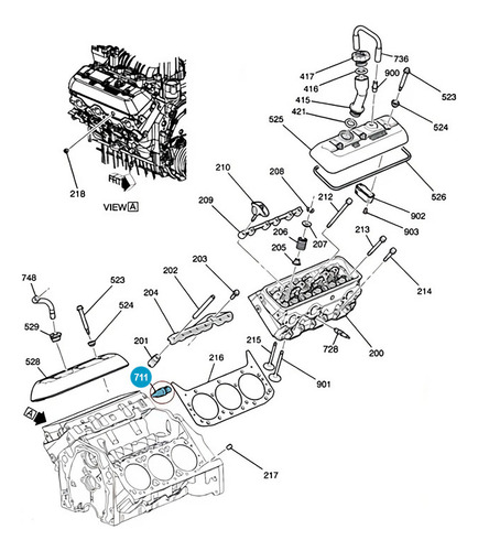 Sensor Temperatura Gmc Jimmy V6 4.3l 1996 Acdelco