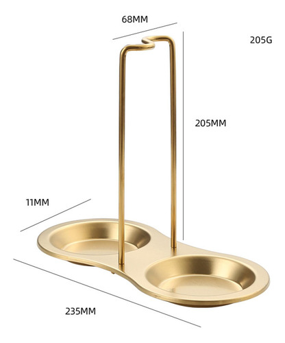 Soporte Para Cuchara De Acero Inoxidable, Soporte Para