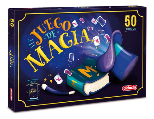 Juego De Magia 50 Trucos Didacta Juguete Mago Para Niños