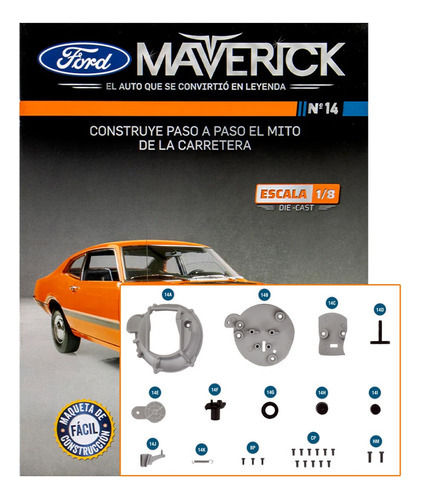 Ford Maverick Para Armar Escala 1/8 Salvat - Entrega N° 1 