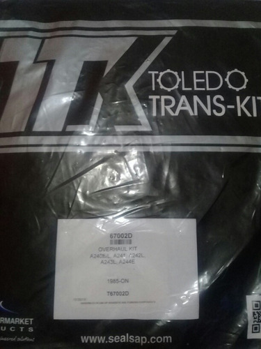 Banner Kit Caja Toyota Corolla A240, 99up Transtec