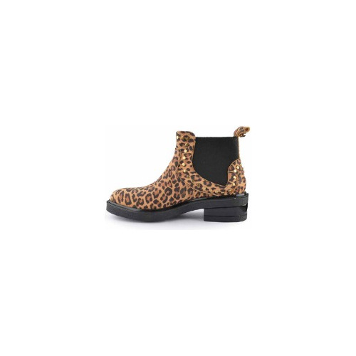 Botinetas Botines Botas De Mujer De Cuero Nara - Ferraro