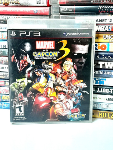 Marvel Vs Capcom 3: Fate Two Worlds Ps3 Físico - Germanes
