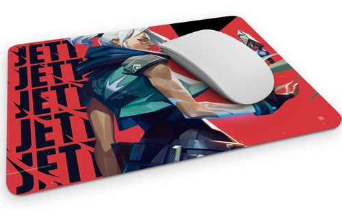 Imagen 2 de 2 de Mouse Pad Valorant Gamer Jett, Sage, Varios Modelos