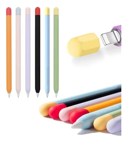 Funda Silicona Mlb Para Apple Pencil 1ra Gen Negro Oem