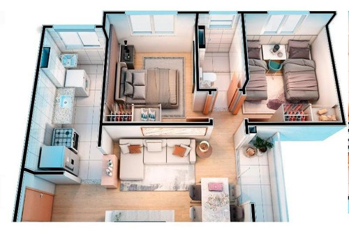 Imagem 11 de 15 de Apartamento Com 2 Dormitórios À Venda, 47 M² Por R$ 174.690,00 - Passaré - Fortaleza/ce - Ap0526