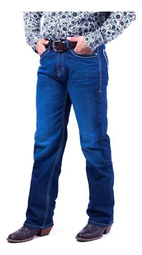 Pantalon Vaquero Para Caballero Jh004 Azul Oscuro Denver