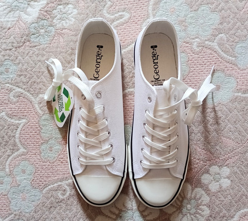 Tenis Blancos Médico Hospital Enfermero Snekers Talla 28