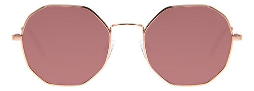 Óculos De Sol Feminino Chilli Beans Hexagonal Rosé