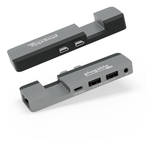 Plugable Adaptador Multipuerto Usb C 5 En 1 Para Macbook Pro